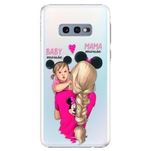 Plastové puzdro iSaprio - Mama Mouse Blond and Girl - Samsung Galaxy S10e vyobraziť