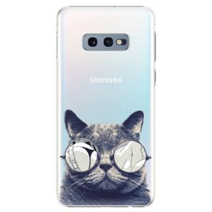 Plastové puzdro iSaprio - Crazy Cat 01 - Samsung Galaxy S10e vyobraziť