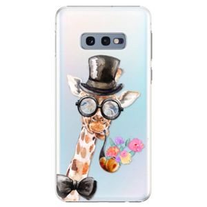 Plastové puzdro iSaprio - Sir Giraffe - Samsung Galaxy S10e vyobraziť
