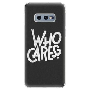 Plastové puzdro iSaprio - Who Cares - Samsung Galaxy S10e vyobraziť