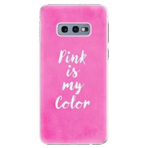Plastové puzdro iSaprio - Pink is my color - Samsung Galaxy S10e vyobraziť
