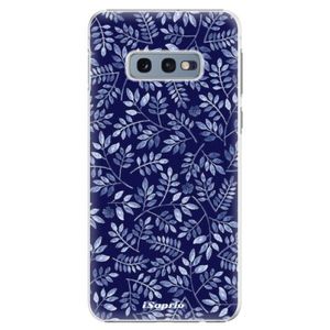 Plastové puzdro iSaprio - Blue Leaves 05 - Samsung Galaxy S10e vyobraziť