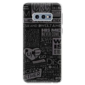 Plastové puzdro iSaprio - Text 01 - Samsung Galaxy S10e vyobraziť