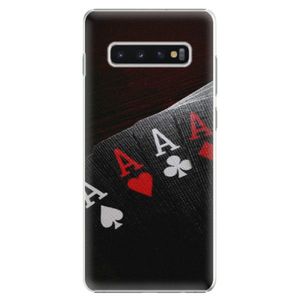 Plastové puzdro iSaprio - Poker - Samsung Galaxy S10+ vyobraziť