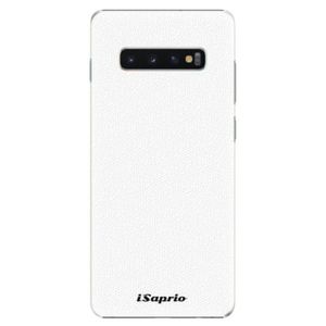 Plastové puzdro iSaprio - 4Pure - bílý - Samsung Galaxy S10+ vyobraziť