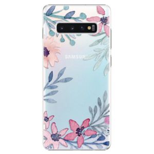 Plastové puzdro iSaprio - Leaves and Flowers - Samsung Galaxy S10+ vyobraziť