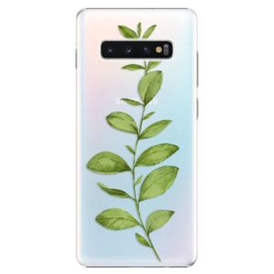 Plastové puzdro iSaprio - Green Plant 01 - Samsung Galaxy S10+ vyobraziť