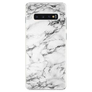 Plastové puzdro iSaprio - White Marble 01 - Samsung Galaxy S10+ vyobraziť
