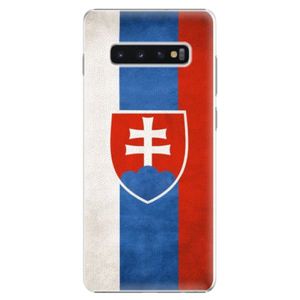 Plastové puzdro iSaprio - Slovakia Flag - Samsung Galaxy S10+ vyobraziť
