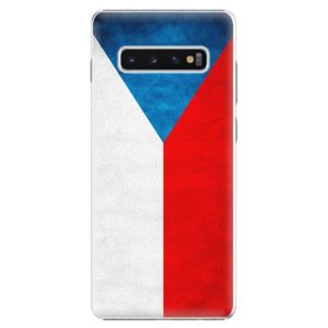Plastové puzdro iSaprio - Czech Flag - Samsung Galaxy S10+ vyobraziť