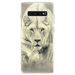 Plastové puzdro iSaprio - Lioness 01 - Samsung Galaxy S10+ vyobraziť