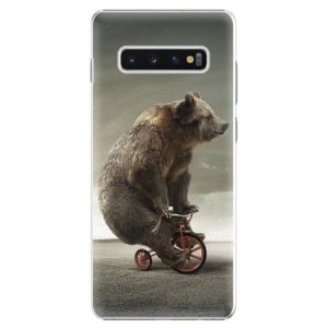 Plastové puzdro iSaprio - Bear 01 - Samsung Galaxy S10+ vyobraziť