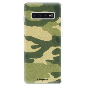Plastové puzdro iSaprio - Green Camuflage 01 - Samsung Galaxy S10+ vyobraziť