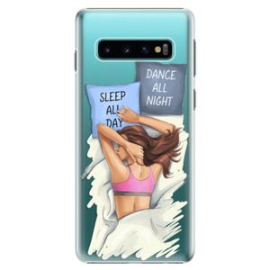Plastové puzdro iSaprio - Dance and Sleep - Samsung Galaxy S10 vyobraziť