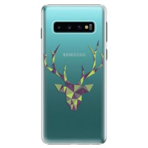Plastové puzdro iSaprio - Deer Green - Samsung Galaxy S10 vyobraziť