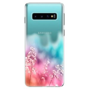 Plastové puzdro iSaprio - Rainbow Grass - Samsung Galaxy S10 vyobraziť