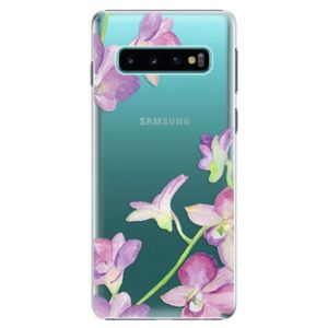 Plastové puzdro iSaprio - Purple Orchid - Samsung Galaxy S10 vyobraziť