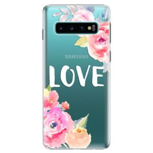 Plastové puzdro iSaprio - Love - Samsung Galaxy S10 vyobraziť