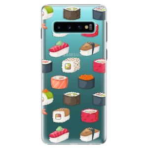 Plastové puzdro iSaprio - Sushi Pattern - Samsung Galaxy S10 vyobraziť