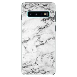Plastové puzdro iSaprio - White Marble 01 - Samsung Galaxy S10 vyobraziť