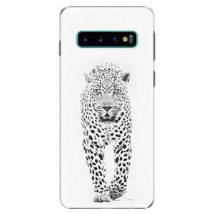 Plastové puzdro iSaprio - White Jaguar - Samsung Galaxy S10 vyobraziť