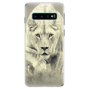 Plastové puzdro iSaprio - Lioness 01 - Samsung Galaxy S10 vyobraziť