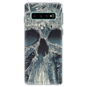 Plastové puzdro iSaprio - Abstract Skull - Samsung Galaxy S10 vyobraziť