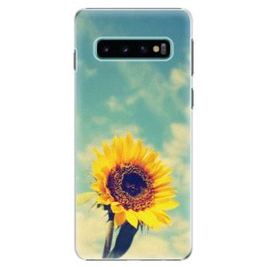 Plastové puzdro iSaprio - Sunflower 01 - Samsung Galaxy S10 vyobraziť