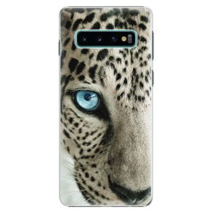 Plastové puzdro iSaprio - White Panther - Samsung Galaxy S10 vyobraziť