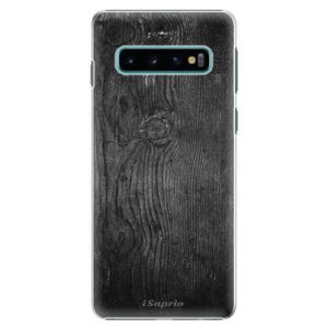 Plastové puzdro iSaprio - Black Wood 13 - Samsung Galaxy S10 vyobraziť