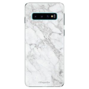 Plastové puzdro iSaprio - SilverMarble 14 - Samsung Galaxy S10 vyobraziť