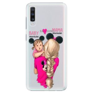 Plastové puzdro iSaprio - Mama Mouse Blond and Girl - Samsung Galaxy A70 vyobraziť