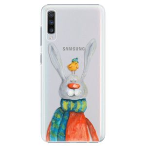 Plastové puzdro iSaprio - Rabbit And Bird - Samsung Galaxy A70 vyobraziť