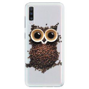 Plastové puzdro iSaprio - Owl And Coffee - Samsung Galaxy A70 vyobraziť