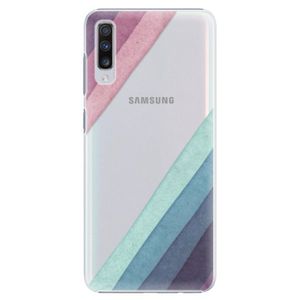 Plastové puzdro iSaprio - Glitter Stripes 01 - Samsung Galaxy A70 vyobraziť