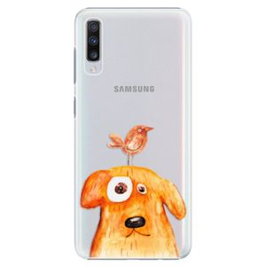 Plastové puzdro iSaprio - Dog And Bird - Samsung Galaxy A70 vyobraziť