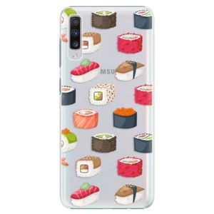 Plastové puzdro iSaprio - Sushi Pattern - Samsung Galaxy A70 vyobraziť
