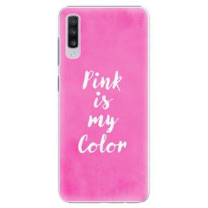 Plastové puzdro iSaprio - Pink is my color - Samsung Galaxy A70 vyobraziť