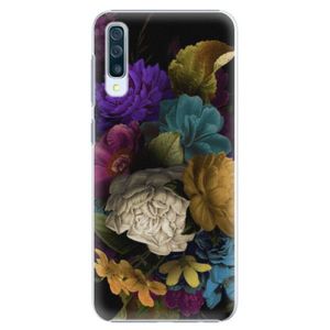 Plastové puzdro iSaprio - Dark Flowers - Samsung Galaxy A50 vyobraziť