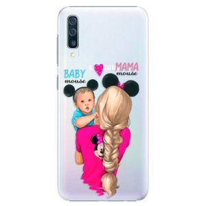 Plastové puzdro iSaprio - Mama Mouse Blonde and Boy - Samsung Galaxy A50 vyobraziť