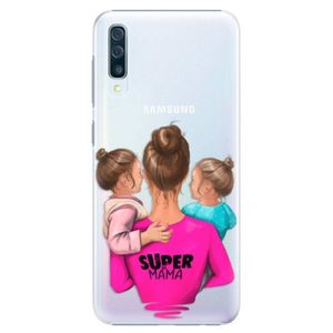 Plastové puzdro iSaprio - Super Mama - Two Girls - Samsung Galaxy A50 vyobraziť