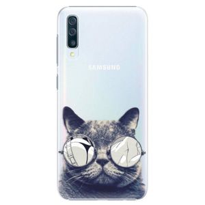 Plastové puzdro iSaprio - Crazy Cat 01 - Samsung Galaxy A50 vyobraziť