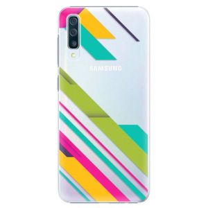 Plastové puzdro iSaprio - Color Stripes 03 - Samsung Galaxy A50 vyobraziť