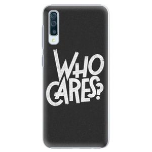 Plastové puzdro iSaprio - Who Cares - Samsung Galaxy A50 vyobraziť