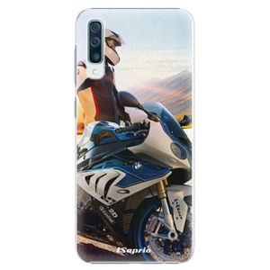 Plastové puzdro iSaprio - Motorcycle 10 - Samsung Galaxy A50 vyobraziť