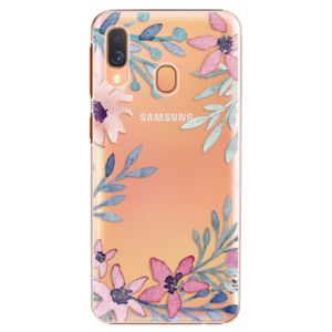 Plastové puzdro iSaprio - Leaves and Flowers - Samsung Galaxy A40 vyobraziť