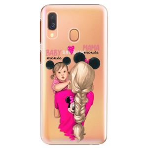 Plastové puzdro iSaprio - Mama Mouse Blond and Girl - Samsung Galaxy A40 vyobraziť