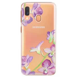 Plastové puzdro iSaprio - Purple Orchid - Samsung Galaxy A40 vyobraziť