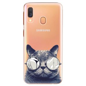 Plastové puzdro iSaprio - Crazy Cat 01 - Samsung Galaxy A40 vyobraziť