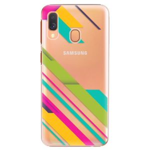 Plastové puzdro iSaprio - Color Stripes 03 - Samsung Galaxy A40 vyobraziť